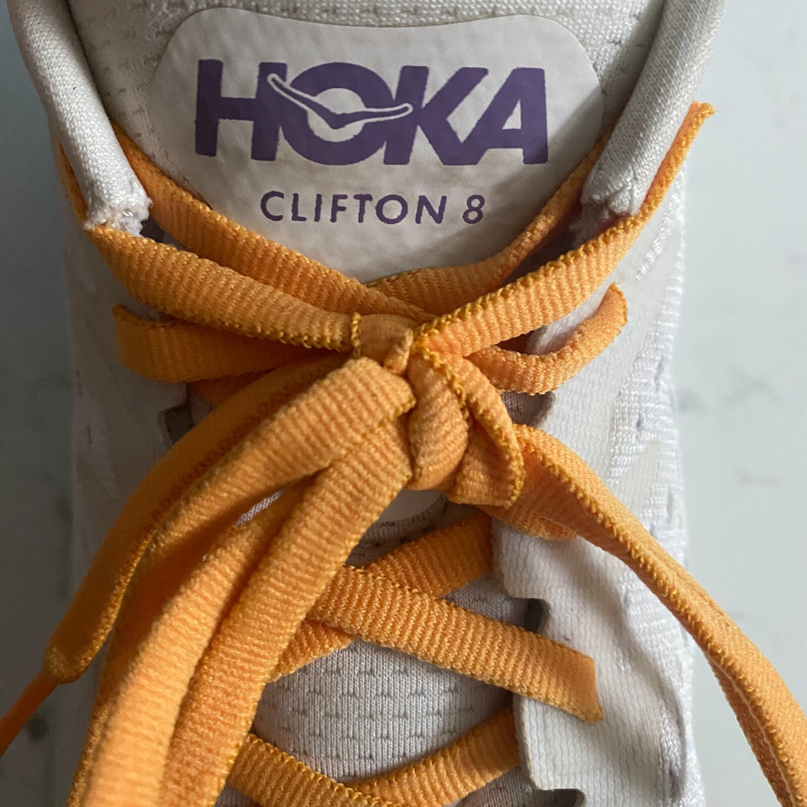 Hoka One One Clifton 8 Blanc De Blanc Women's Running Shoes Sze 10B 1119394 BDBW thumbnail 12