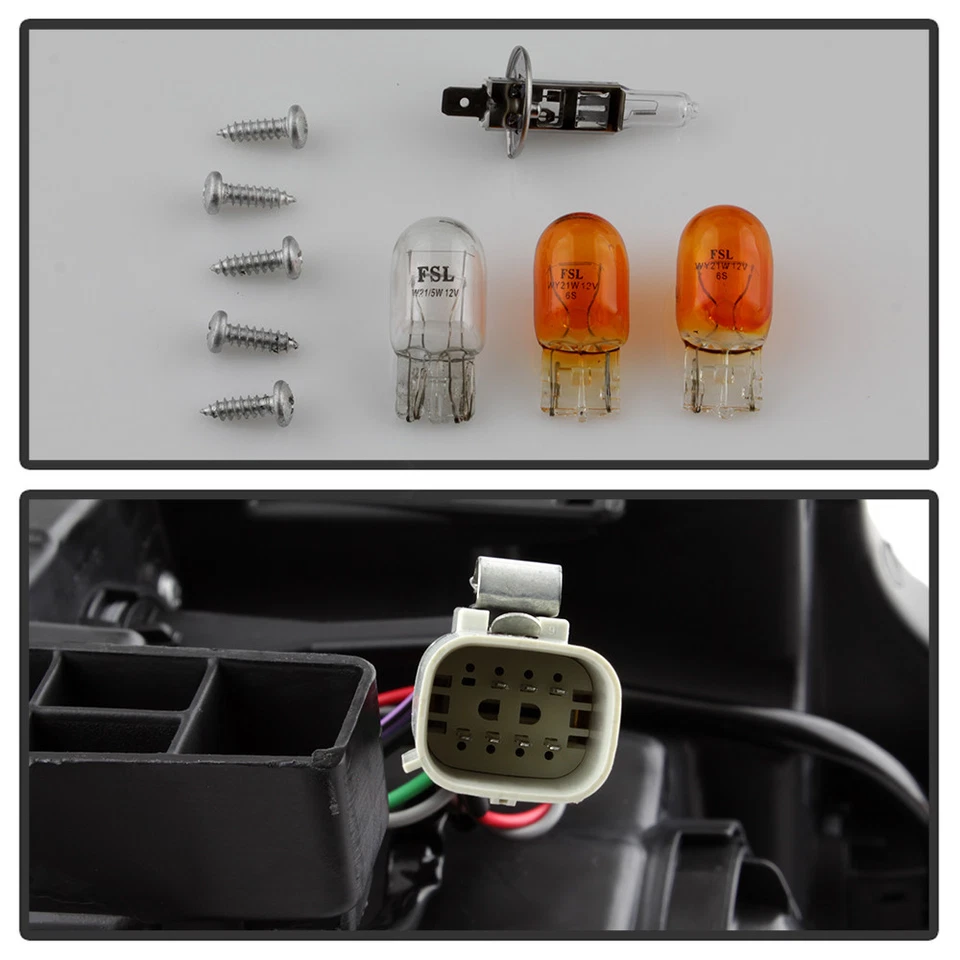 NUEVO [IZQUIERDA+DERECHA] 2013 2014 2015 Chevy Malibu halógeno proyector faros negros Foto 4 de 4