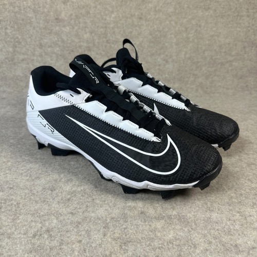 Nike Vapor Edge Shark 2 Men’s Size 9.5 Black White Football Cleats DH5088-001