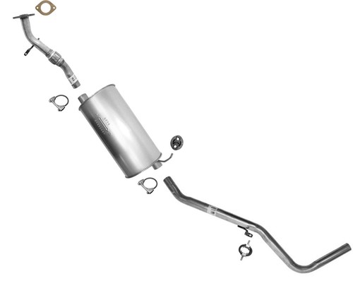 Exhaust Muffler Tail Pipe for Nissan Frontier RWD 2.4 01-04 Extended Cab 116.1" - Picture 2 of 7