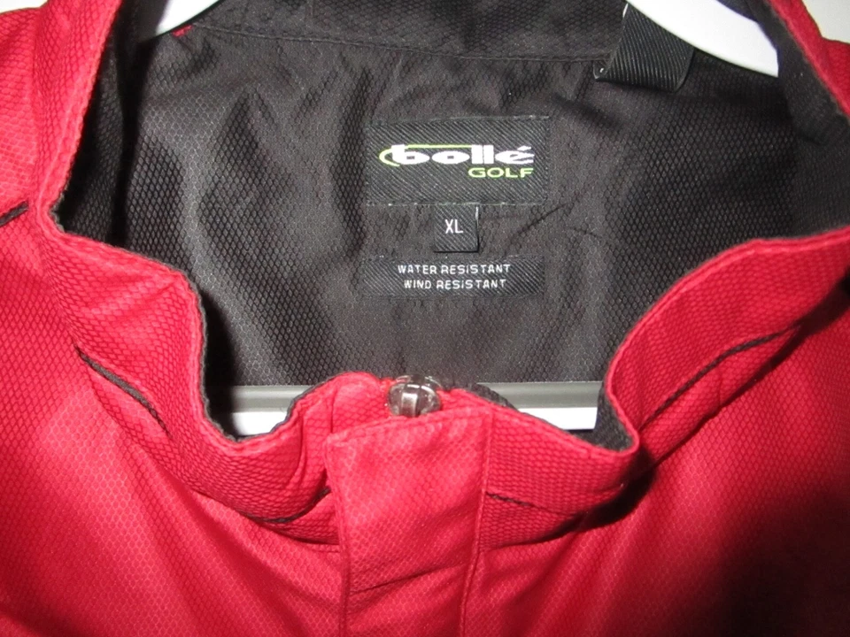 Chaqueta cortavientos pulóver BOLLE GOLF para hombre XL 1/4 cremallera resistente al viento y al agua Foto 3 de 4