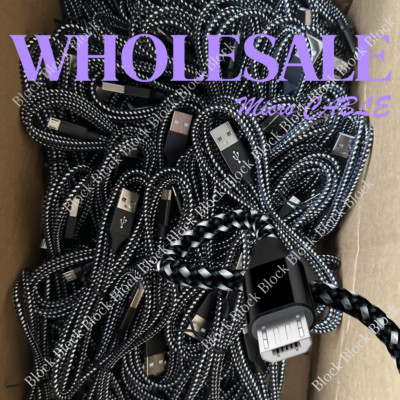 Lot 10ft USB Type C Fast Charger Cable Charging Cord For Samsung S8 iPhone 15 16