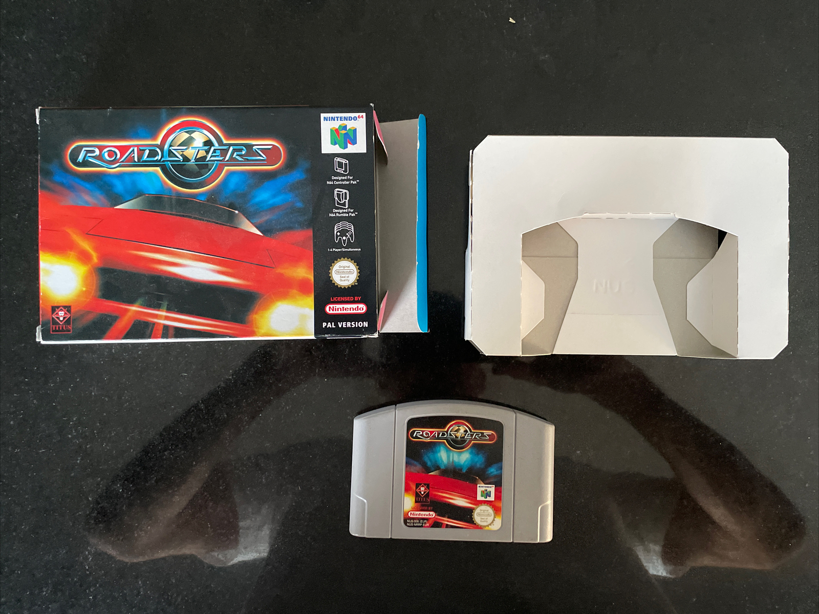 Roadsters Nintendo 64 N64 PAL complet CIB Français EUR