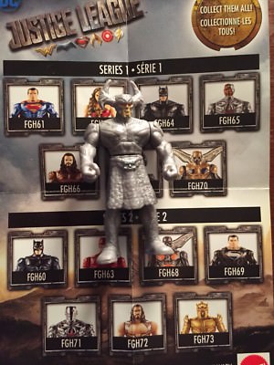 JUSTICE LEAGUE MOVIE MIGHTY MINIS STEPPENWOLF FGH67 SERIES 1 LOOSE UNUSED