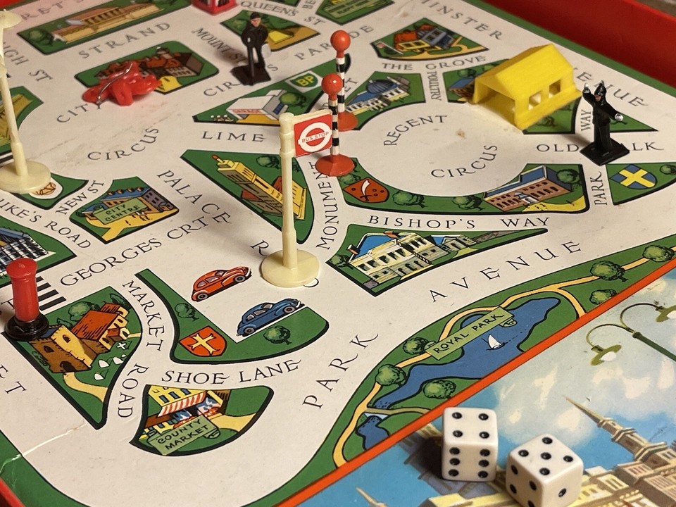 vintage table top game merit toy remote control driving test 1960s eBay