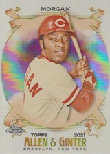 2021 Topps Allen and Ginter Chrome Refractors #209 Joe Morgan