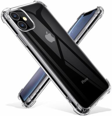 Für iPhone 11 Pro Klar TPU Bumper Anti-Kratzer Case Hülle mit Stoßdämpfung