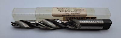 DPPI Subland Step Drill Bit HSS M2 Large Dia .5937, Step Dia .4374 - USA