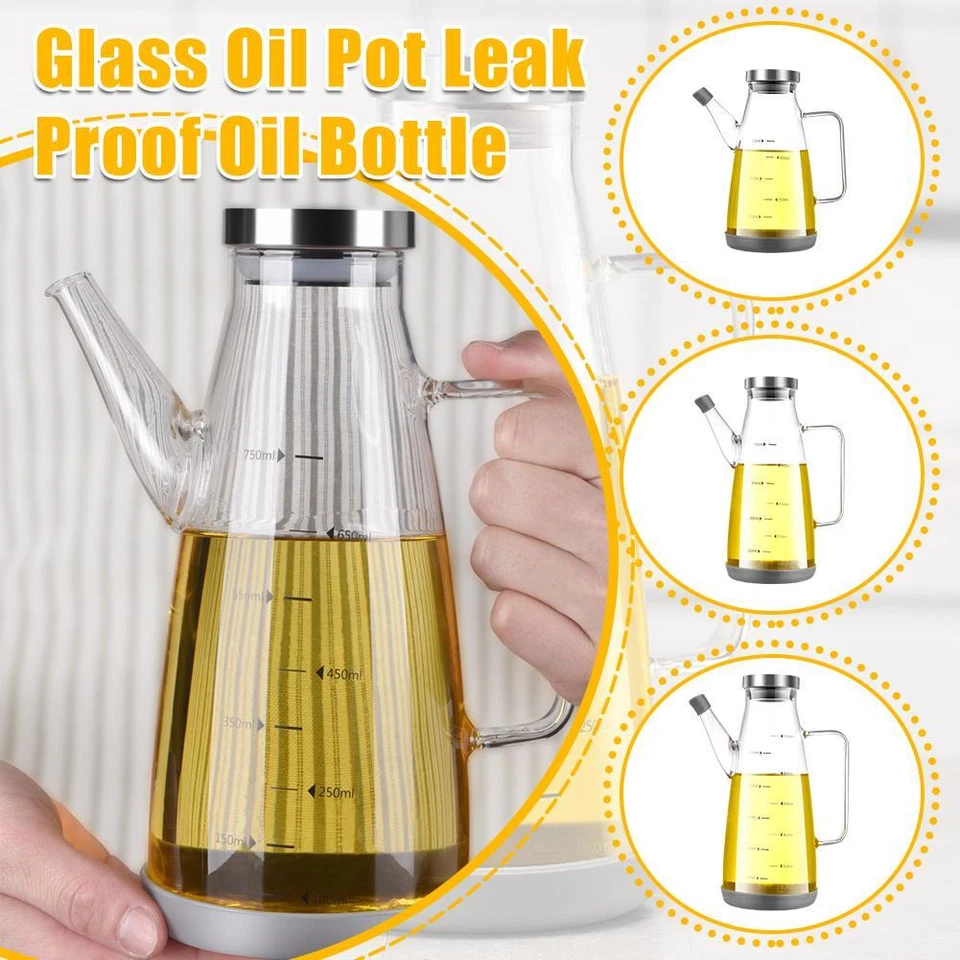 Oil Dispenser Bottle with Drip Free Spout, Olive Oil Oil Dispenser Bottle G O5V4