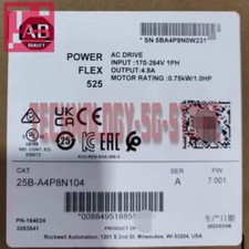 Brand 25B-A4P8N104 PowerFlex 525 AC Drive# 1pcs New In Box