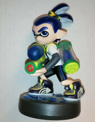 Amiibo Splatoon Inkling Boy Blue blau Switch 3DS WII-U Garcon Chico Junge Figur