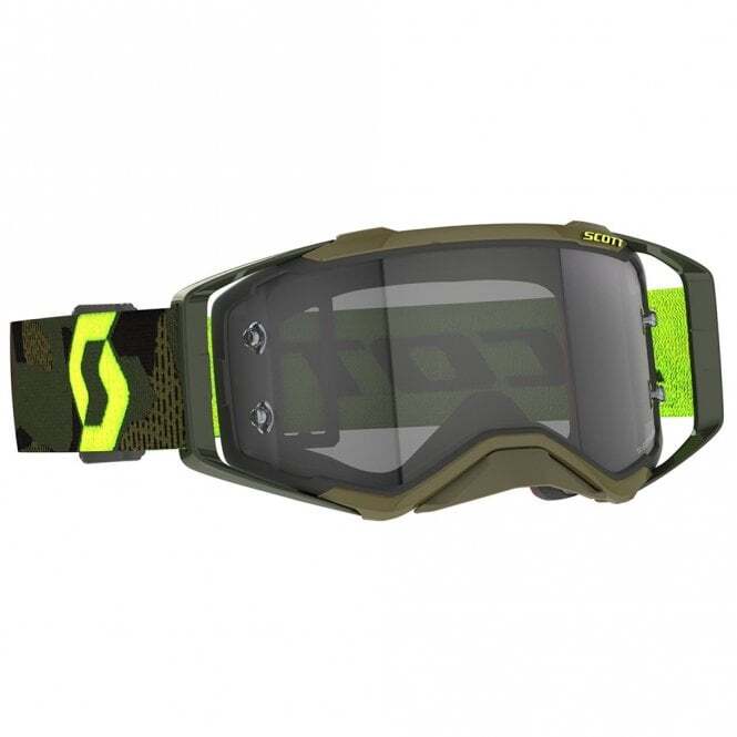 Scott - Gafas - Prospect - Amarillo caqui/fluo con gris sensible a la luz