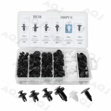 100pcs Engine Cover Radiator Grille Bumper Clips For Toyota Lexus Scion