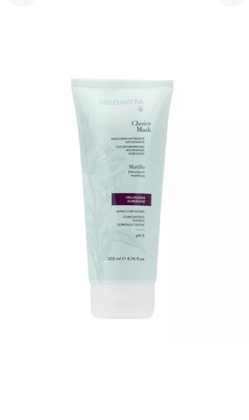 MEDAVITA Choice Mask Color Enhacing Maschera Colore Melanzana 200ml