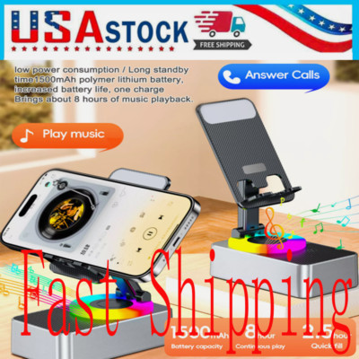 3 in 1 Bluetooth Audio Power Bank Bracket Phone Holder HiFi Speaker Fast Ship***