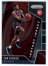 Cam Reddish 2019-20 Panini Prizm Instant Impact Base RC #18 Rookie Atlanta Hawks
