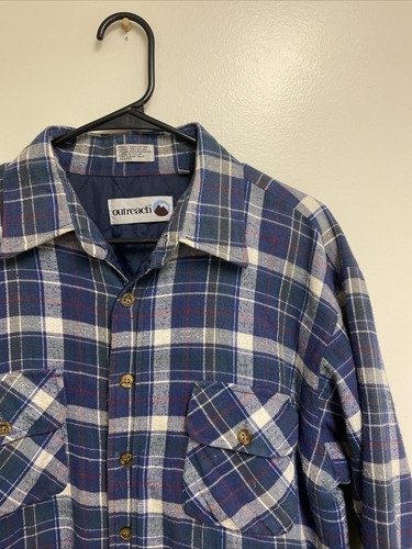 Outreach Shirt Jacket Mens Large 