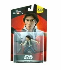 Disney Infinity 3.0 Star Wars Toys Han Solo, Yoda, Boba Fett with Web Code