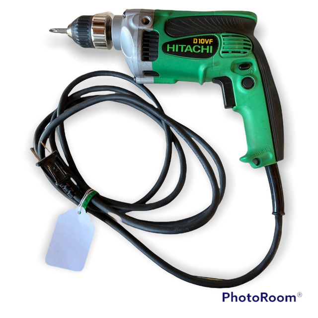 Hitachi D10VF 9 Amp 3/8-inch Drill for 