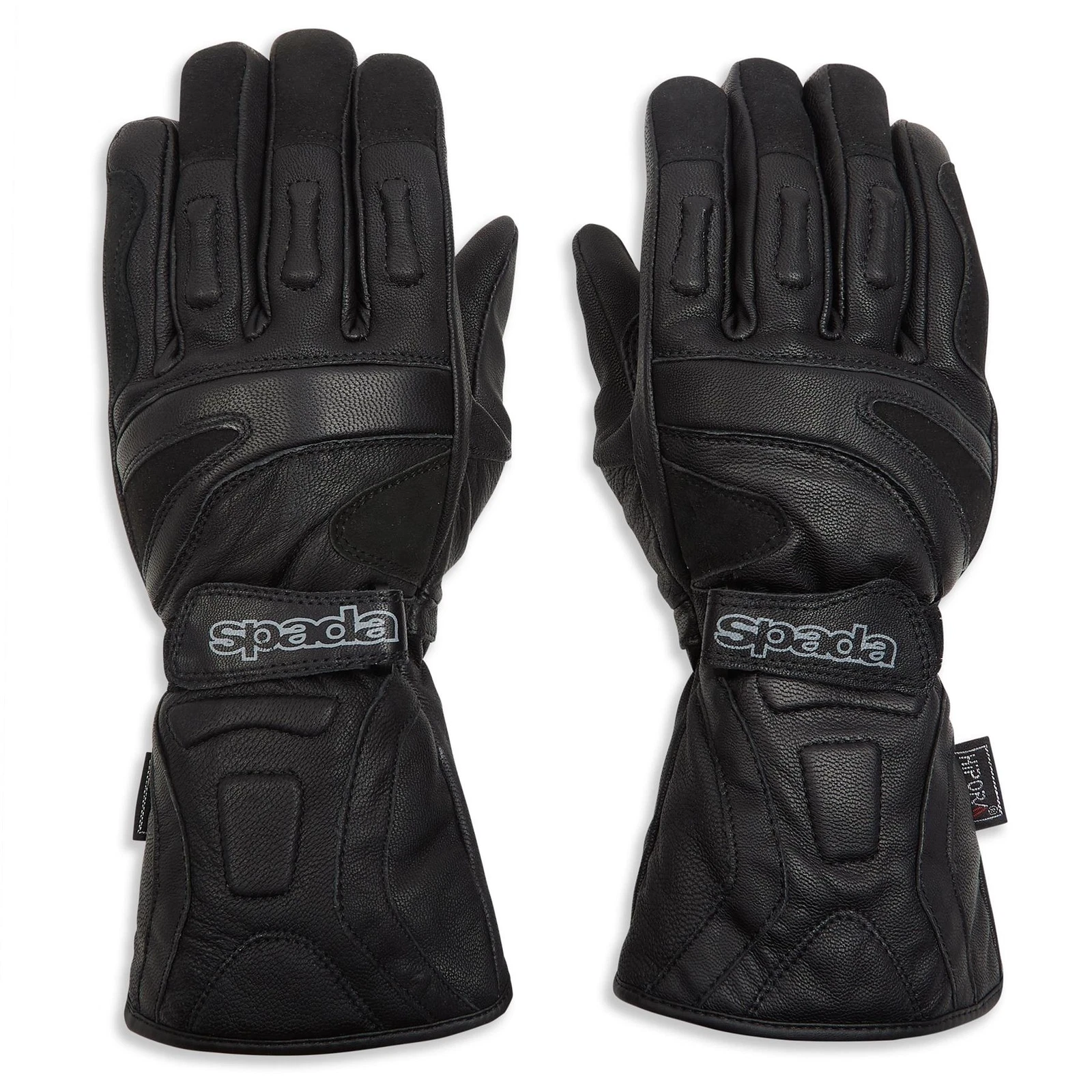 Spada Alaska CE Leather Motorcycle Gloves Waterproof Thermal Bike Glove Black