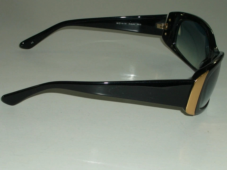 OLIVER PEOPLE 59[]16 130 ARABELLE AZUL DEGRADADO LENTES ELEGANTES ENVOLVENTES GAFAS DE SOL COMO NUEVAS Foto 3 de 4