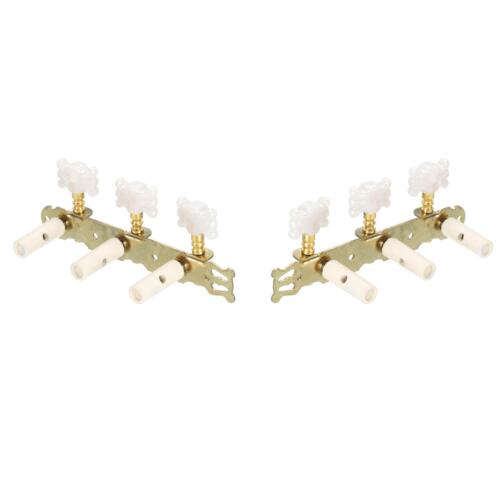Classical Guitar String Tuners Keys Machine Heads Tuning Pegs 3 Left 3 Right - Picture 4 of 6