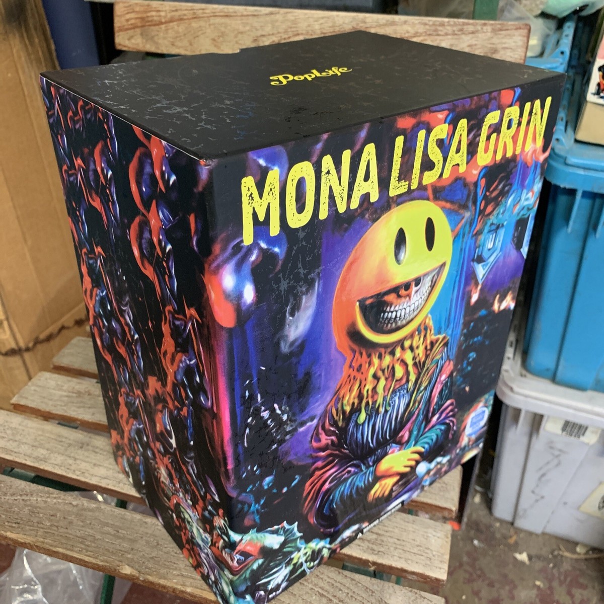Vinyl Mona Lisa Grin Gold (Ron English) FUNKO EXCLUSIVE GOLD LE