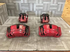 2016-2017 Jaguar F Type Brake Caliper Set Front And Rear Red Factory OEM Part