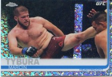 2019 TOPPS UFC CHROME Diamond Hot Box  Refractor #3 Marcin Tybura - Heavyweight