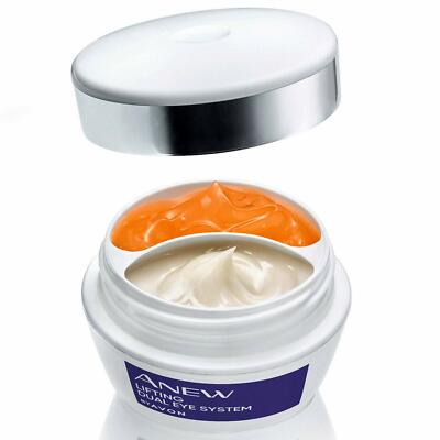 AVON ANEW LIFTING DUAL EYE SYSTEM DUO GEL/CREME AUGENKONTUR LIFTING EFFEKT