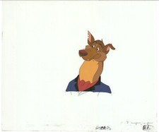 All Dogs Go To Heaven TV Production Animation Cel n Drawing Bluth 1996-8 A856
