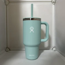 Hydro Flask 32 OZ All Around Travel Tumbler Thermo Cup Bottle Dew Turquoise Blue