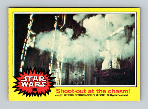 Shoot-out at the chasm! #150 card