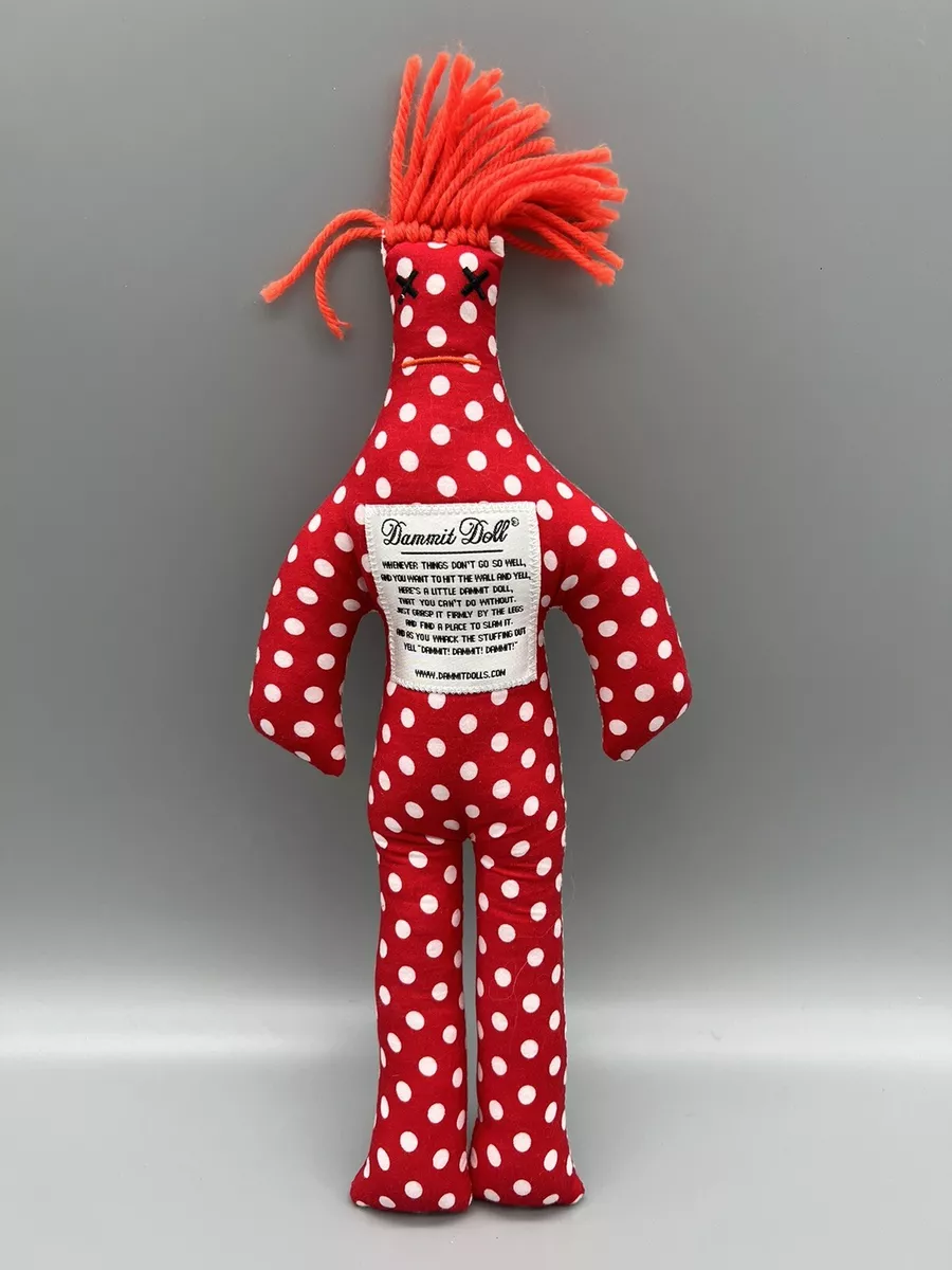 Dammit Doll 12 Plush Stress Relief Voodoo Doll Novelty Gag Gift