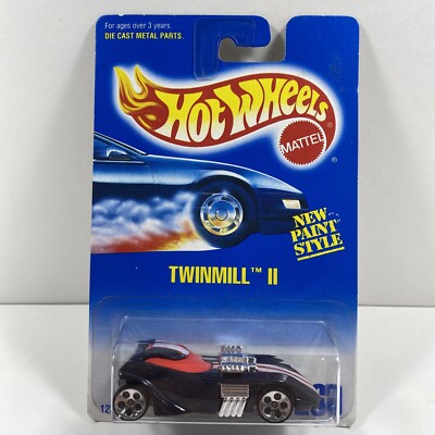 1992 Hot Wheels Twinmill II Col. #260 (White 5 Hole Hub Wheels Version)