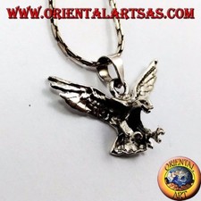 Aquila reale rapace ciondolo in argento 925