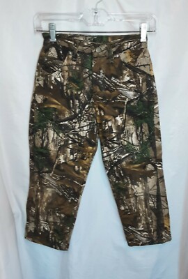 Wrangler Pro Gear Real Tree Camo Pants Youth Child Size 8
