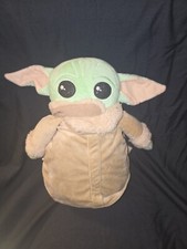 Baby Yoda Plush Backpack Toy Star Wars Mandalorian School Bag Girls Kids Bag