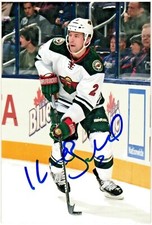 Keith Ballard Autographed 4x6 Color Lehigh Minnesota Wild #2