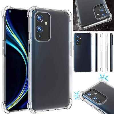 For OnePlus 9 / 9 Pro Luxury Air Cushion Bumper Shockproof TPU Clear Case Cover