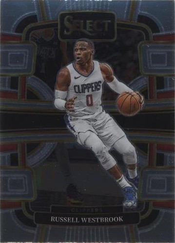 2023-24 Panini Select Russell Westbrook Silver Prizm Premier Los