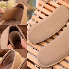 5 Pairs Beige Heel Grips Shoe Boot Pads Protectors Comfort Liners Cushion insert