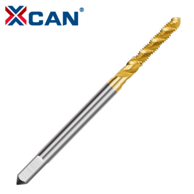 XCAN HSS M2 Gewindebohrer Maschinengewindebohrer M2-M18 TITAN Sackloch
