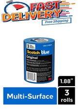 3M ScotchBlue 1.88 In. x 60 Yds. Original Multi-Surface Painter's Tape 3 Rolls 