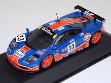 1/43 Minichamps McLaren F1 GTR   #33 1996 24 H of LeMans Gulf