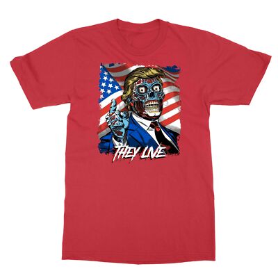They Live Obey Action Horror Sci-Fi Vintage Movie Men's T-Shirt