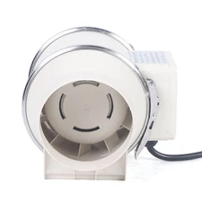 4 Inch Inline Duct Fan Tube Ventilation Fan Extractor Exhaust Blower 35W 220CFM