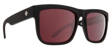 Spy Optic DISCORD Sunglasses - MATTE Black / HD ROSE POLAR Silver Spectra NEW