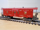50s Lionel PostWar 6517 Lighted Bay Window Red Caboose
