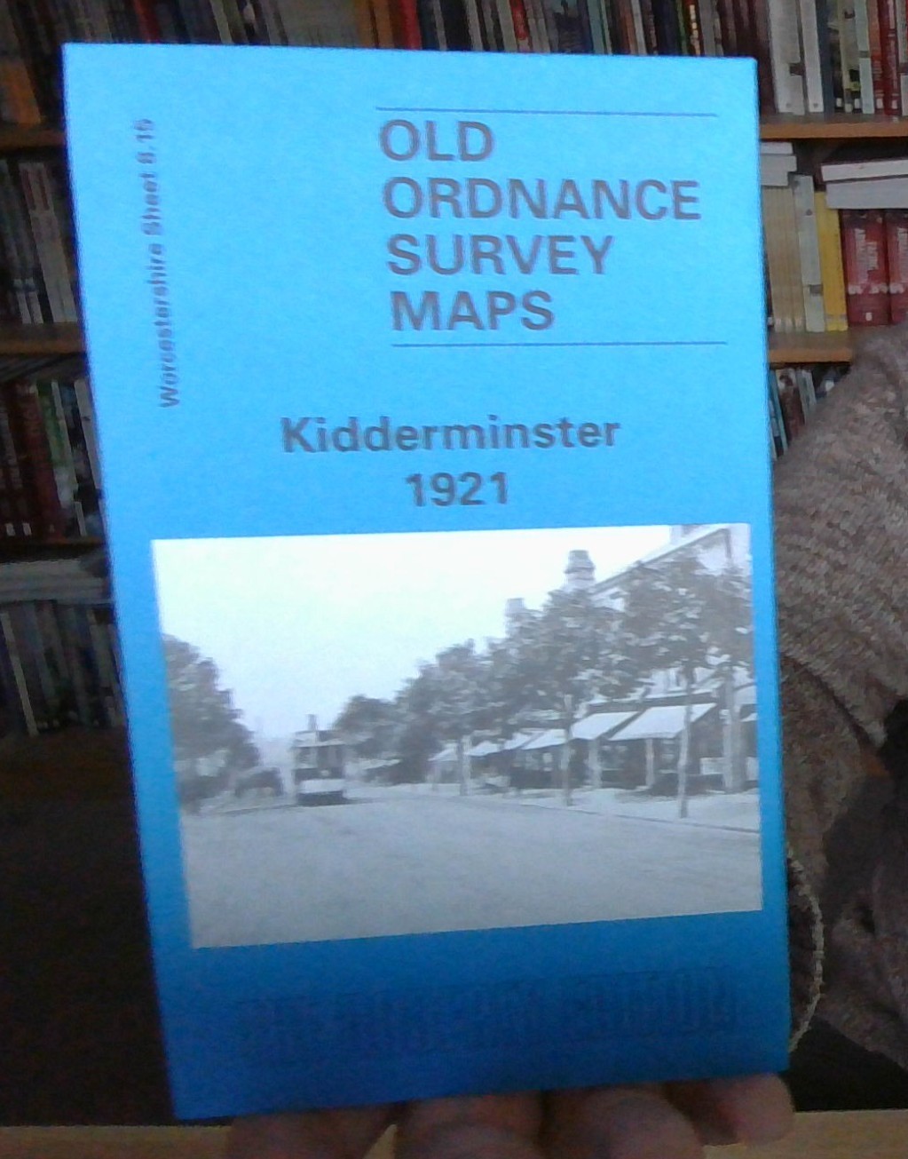 MAP OF Kidderminster 1921 Worcestershire Sheet 8.15 by John Boynton NEW
